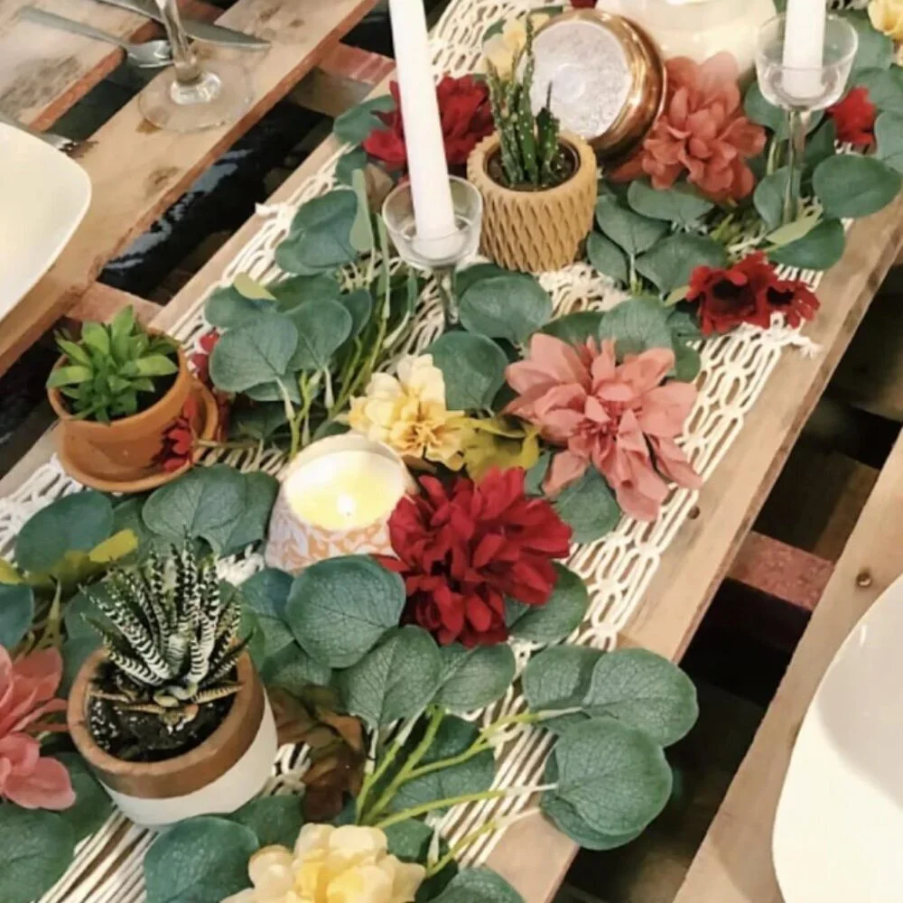 Artificial Eucalyptus Garland Faux